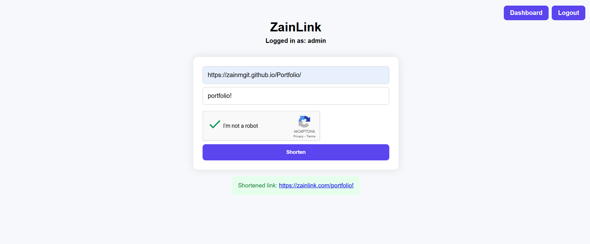 ZainLink Home